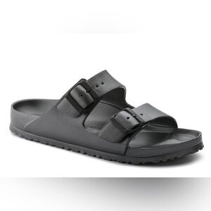 Birkenstock EVA Arizona Essentials Sandal Size 46 (13) Metallic Anthracite Gray